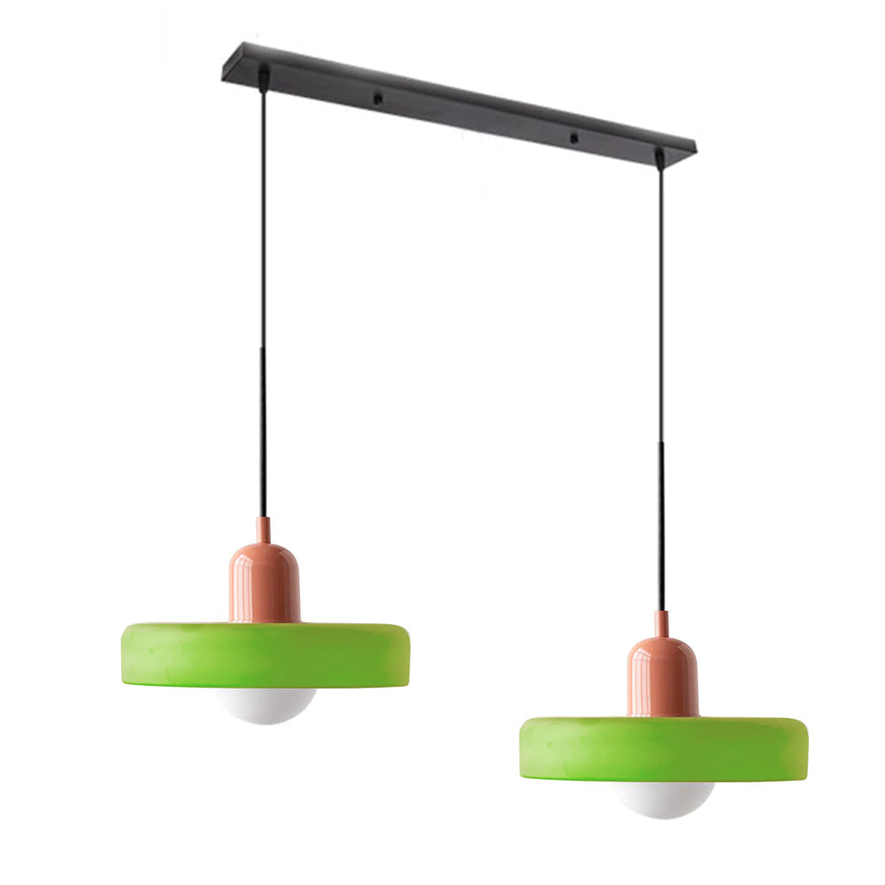 Lampa Wisząca Unisex Nowoczesna z Dwoma Kloszami Światła