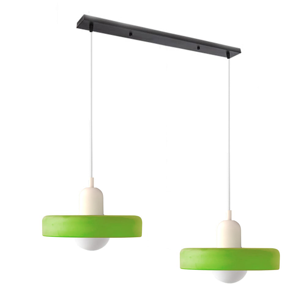 Lampa Wisząca Unisex Nowoczesna z Dwoma Kloszami Światła