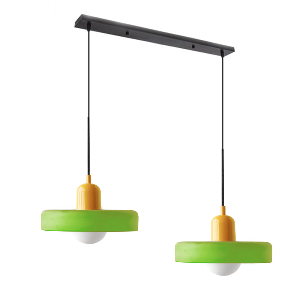 Lampa Wisząca Unisex Nowoczesna z Dwoma Kloszami Światła