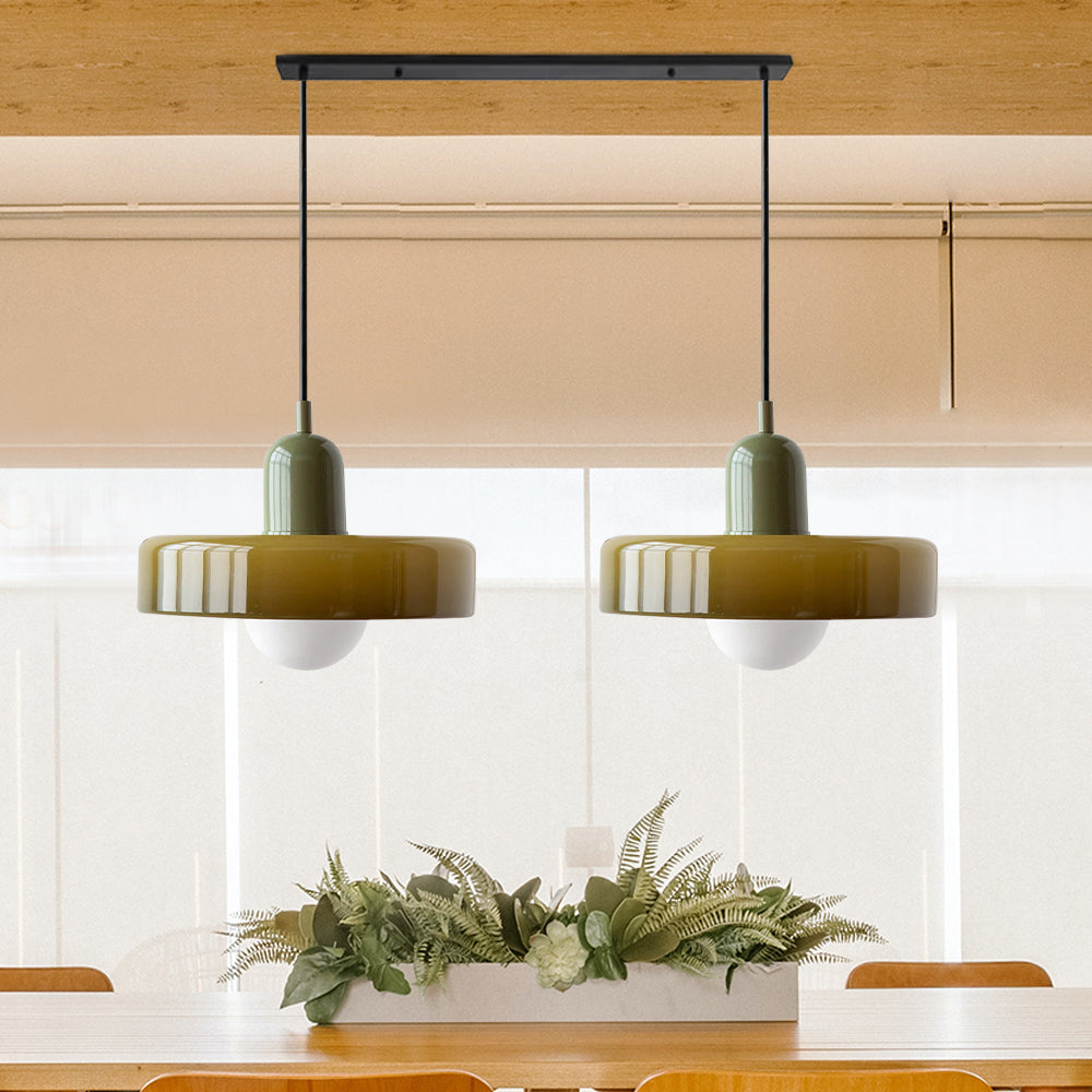 Lampa Wisząca Unisex Nowoczesna z Dwoma Kloszami Światła
