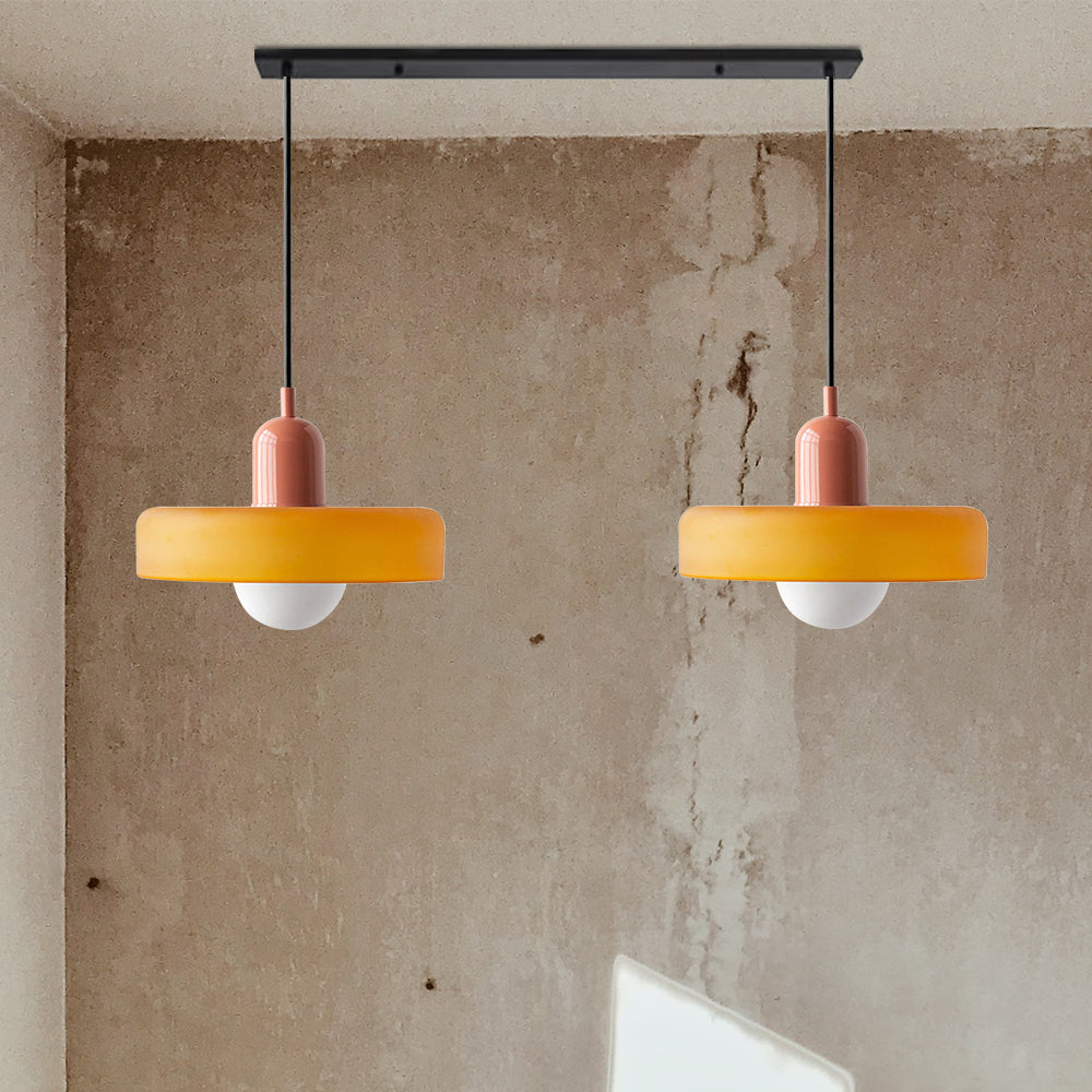 Lampa Wisząca Unisex Nowoczesna z Dwoma Kloszami Światła