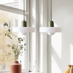 Lampa Wisząca Unisex Nowoczesna z Dwoma Kloszami Światła