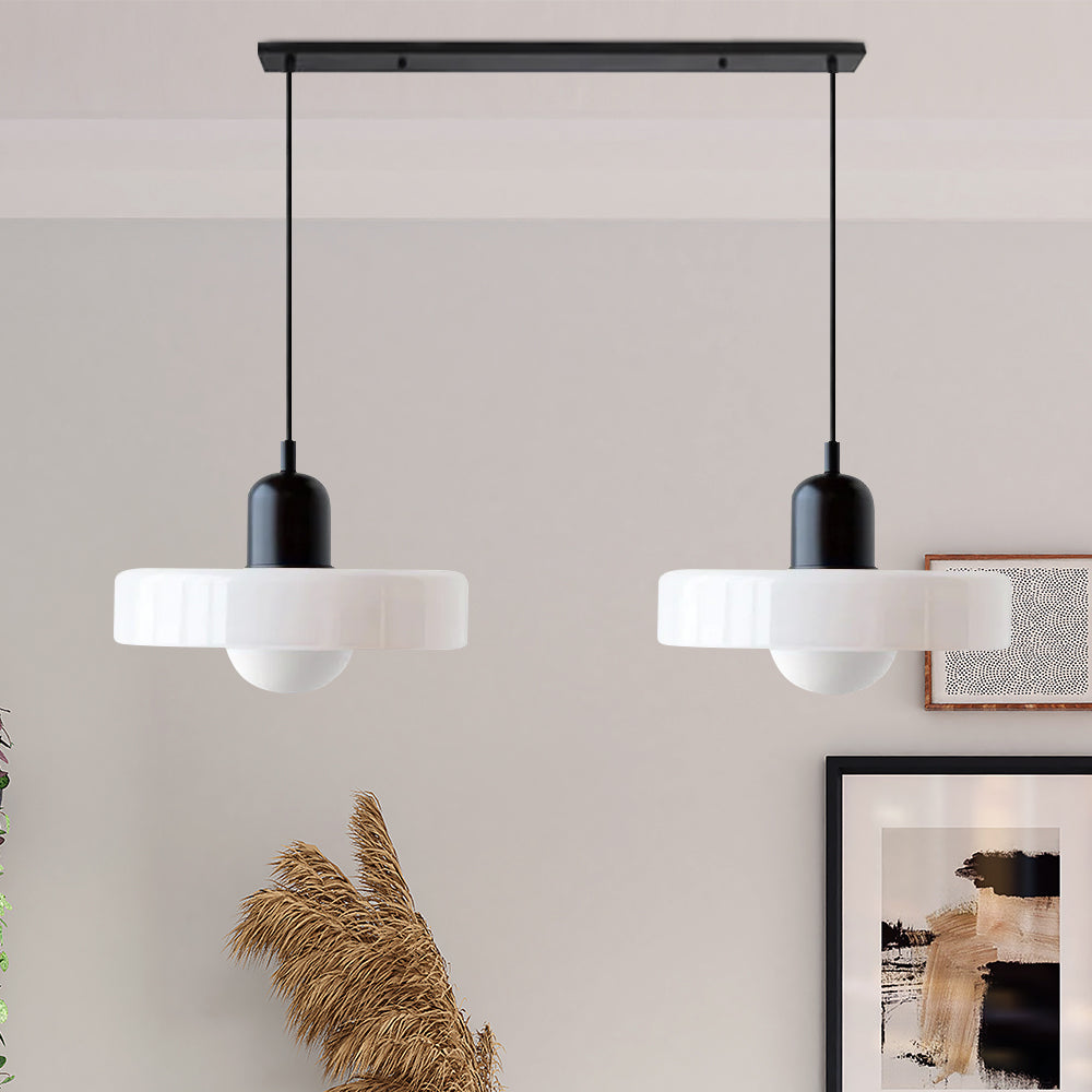 Lampa Wisząca Unisex Nowoczesna z Dwoma Kloszami Światła