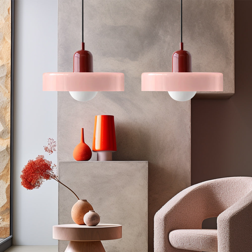Lampa Wisząca Unisex Nowoczesna z Dwoma Kloszami Światła