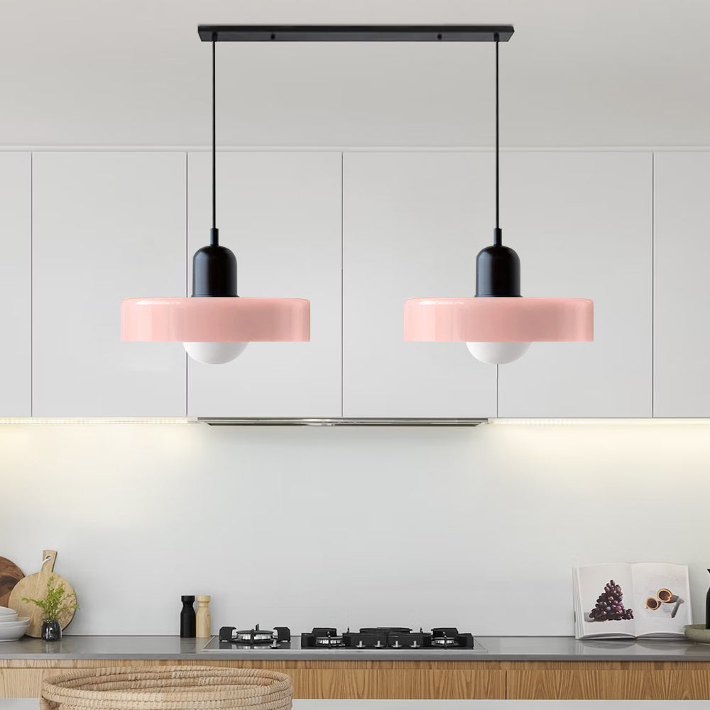 Lampa Wisząca Unisex Nowoczesna z Dwoma Kloszami Światła