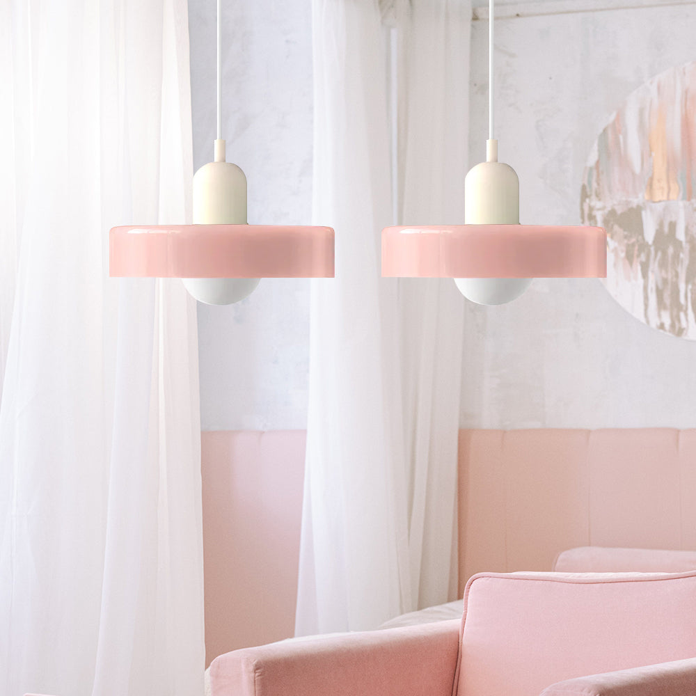 Lampa Wisząca Unisex Nowoczesna z Dwoma Kloszami Światła