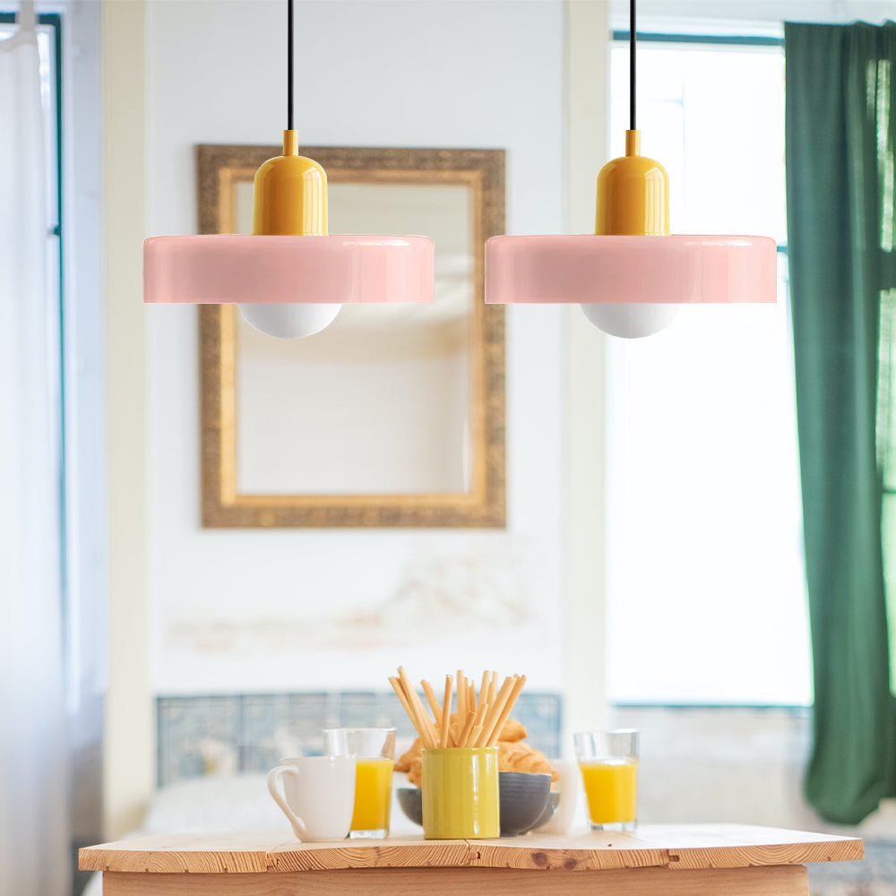 Lampa Wisząca Unisex Nowoczesna z Dwoma Kloszami Światła