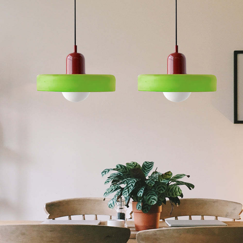 Lampa Wisząca Unisex Nowoczesna z Dwoma Kloszami Światła