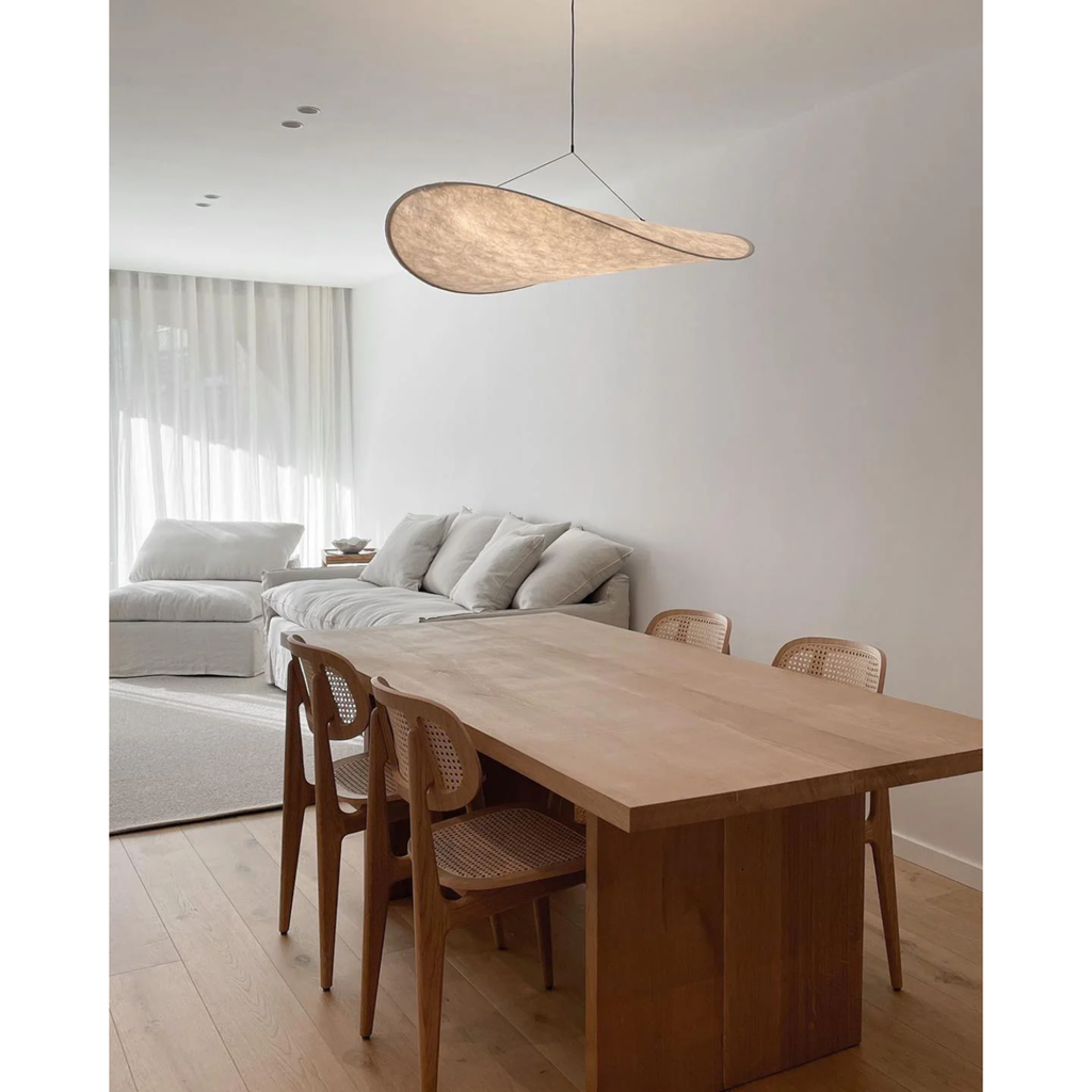 Lampa Wisząca do Salonu Sypialni i nad Stół z Teksturowanym Kloszem Minimalistycznym