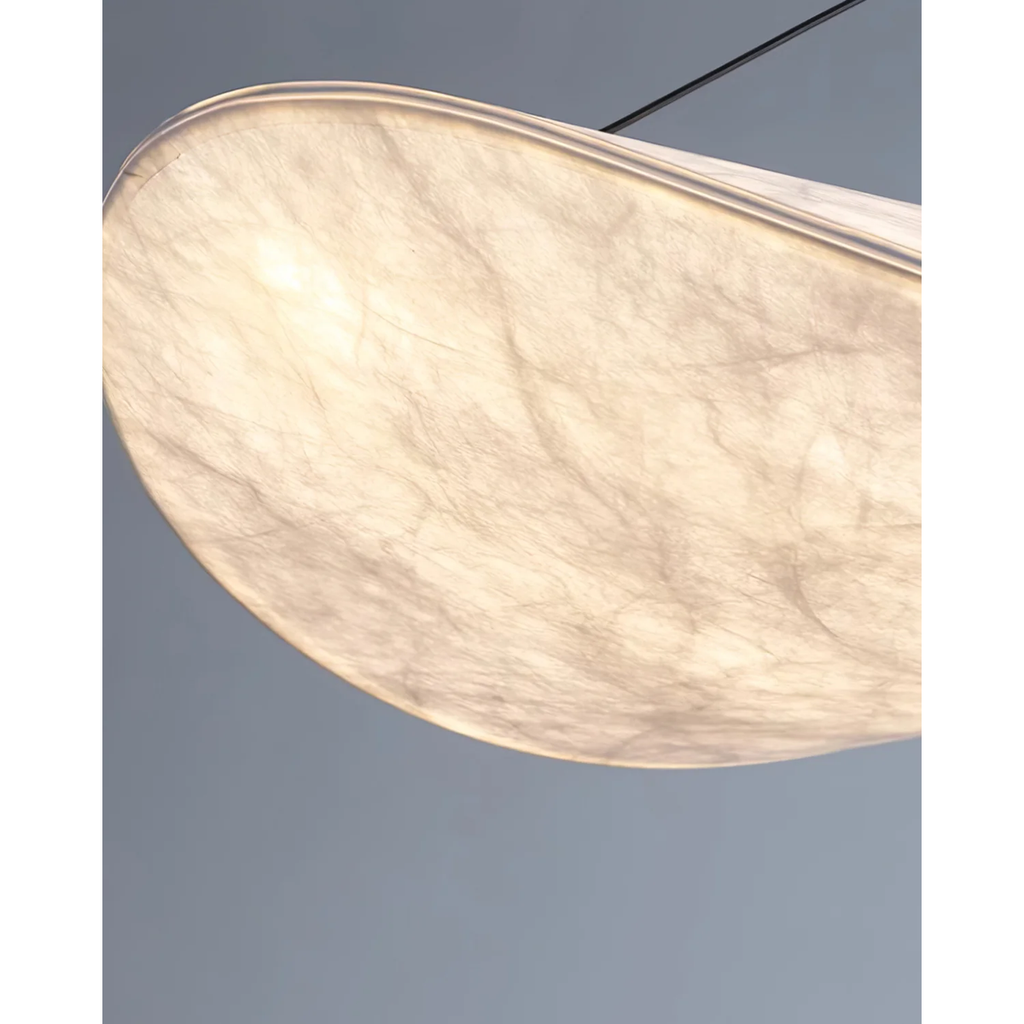 Lampa Wisząca do Salonu Sypialni i nad Stół z Teksturowanym Kloszem Minimalistycznym