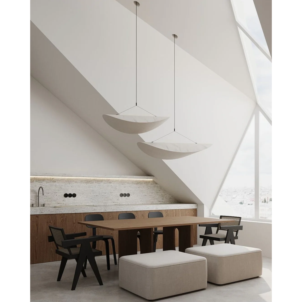 Lampa Wisząca do Salonu Sypialni i nad Stół z Teksturowanym Kloszem Minimalistycznym