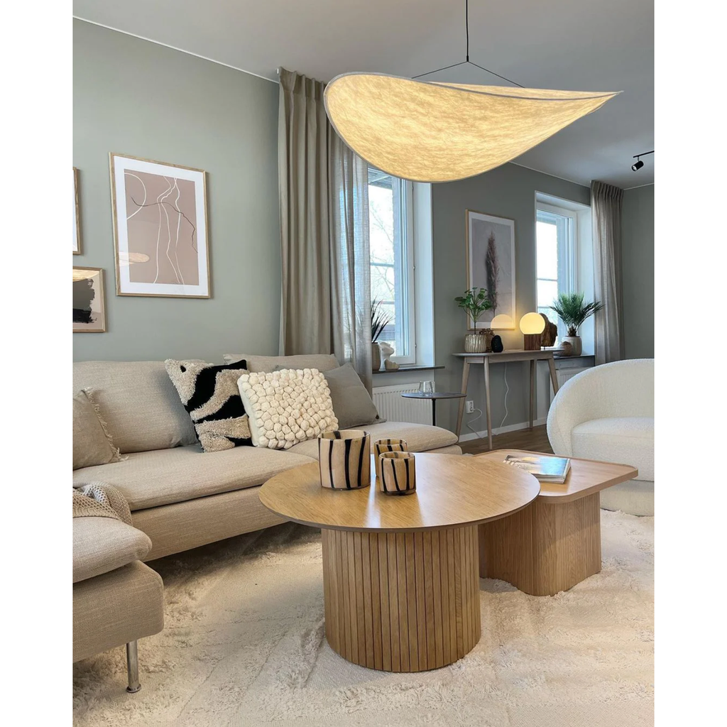 Lampa Wisząca do Salonu Sypialni i nad Stół z Teksturowanym Kloszem Minimalistycznym
