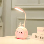 Lampka do czytania dla dzieci | Delikatne LED i elastyczna szyjka | Ładowana przez USB