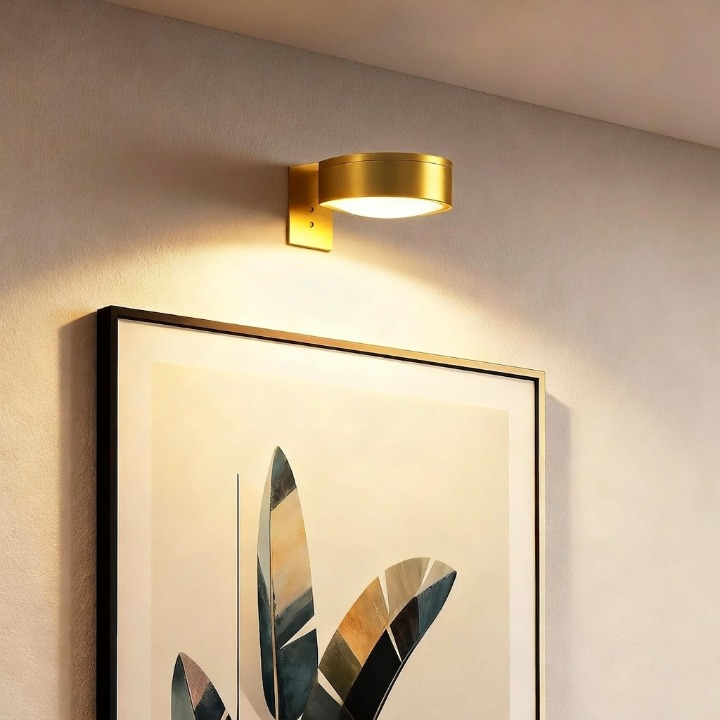 Lampka LED do obrazów | magnetyczna, bezprzewodowa, ściemnialna | pilot z timerem