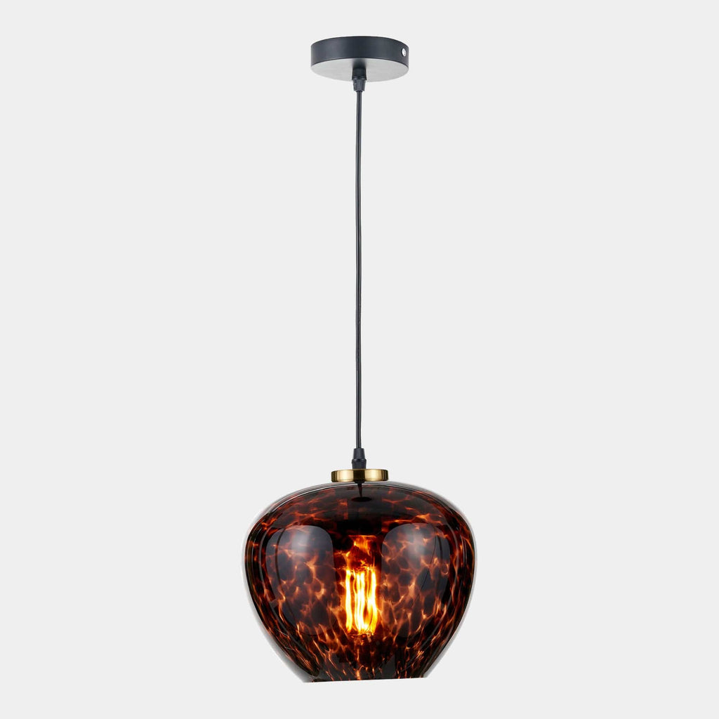 Lamya Tortoiseshell – wiszący żyrandol