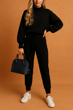 Leah | Minimalistyczny Dwuczęściowy Zestaw Damskiac