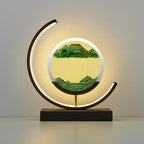 LED Ruchoma Piaskowa Lampa Stołowa Regulowane Oświetlenie
