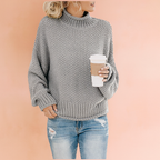 Magda | Sweter oversize z golfem