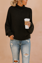 Magda | Sweter oversize z golfem