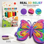 Magiczne pisaki 3D – rysuj i twórz wypukłe obrazki