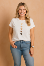 Margaret | Stylowy T-shirt z nadrukiem