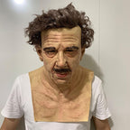 Maska staruszka, realistyczna lateksowa maska na całą głowę dla dorosłych, pomarszczona maska grozy na imprezy i cosplay
