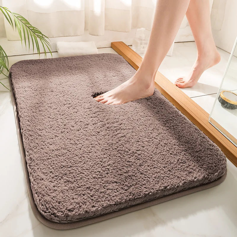 Mata łazienkowa SoftStep Luxury – wyjątkowo gruba mata z mikrofibry z antypoślizgową warstwą i wysoką chłonnością