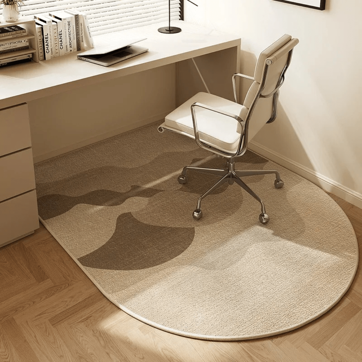 Mata pod krzesło biurowe – podłoga ochronna