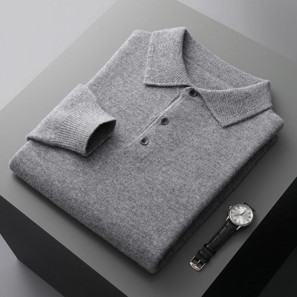 Męski Kaszmirowy Sweter | Stylowy