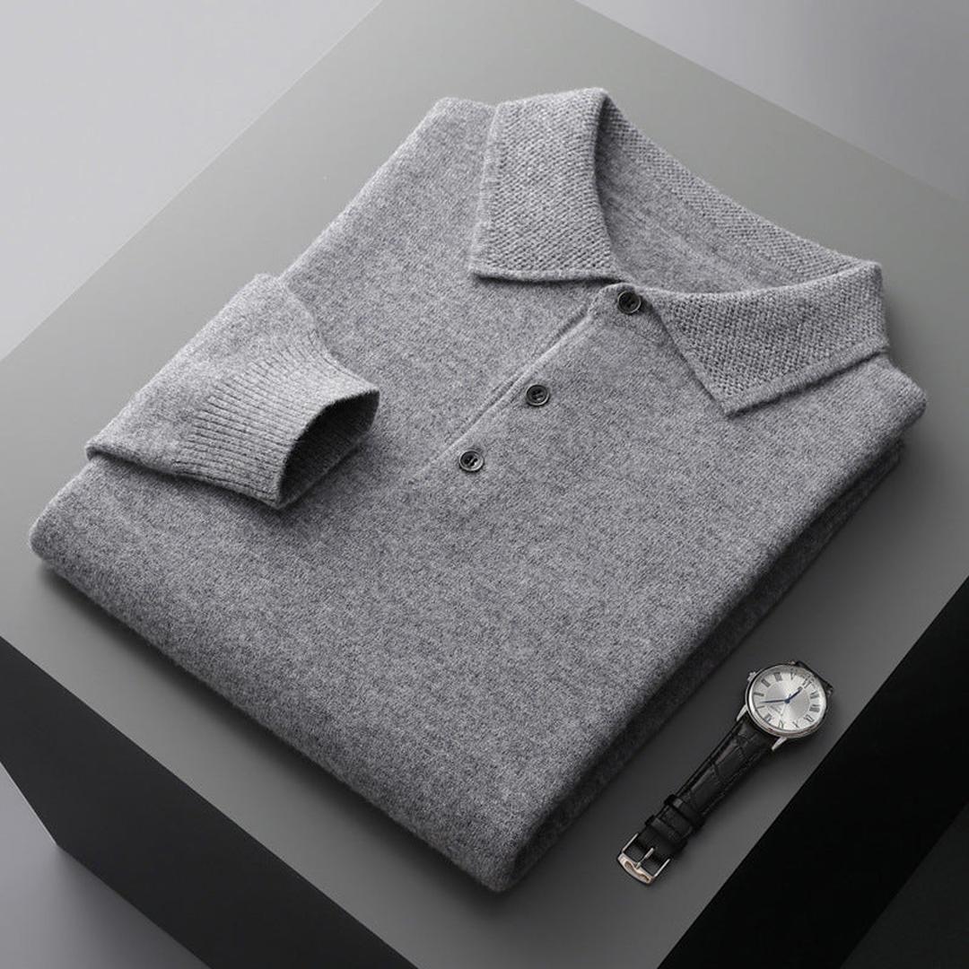 Męski Kaszmirowy Sweter | Stylowy