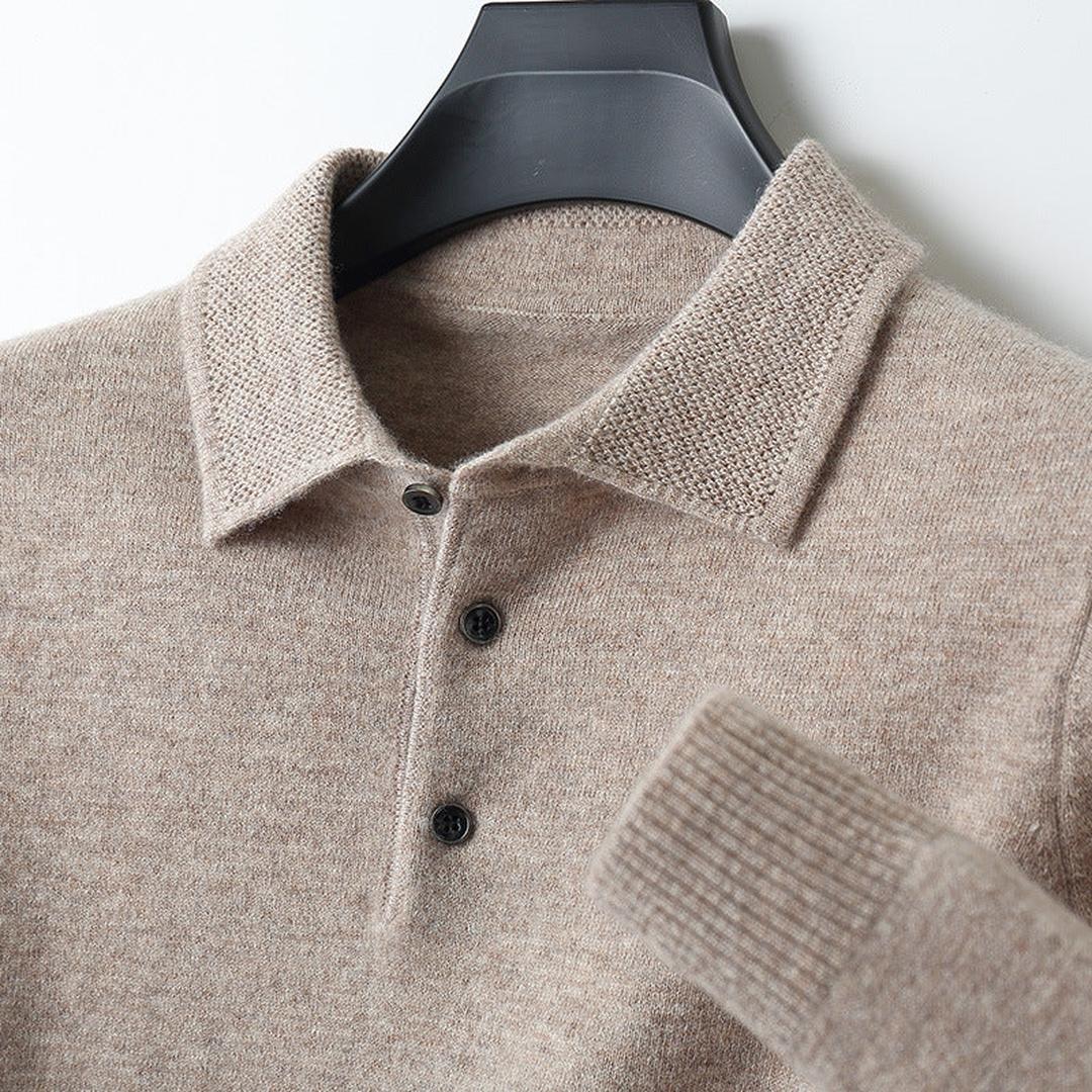 Męski Kaszmirowy Sweter | Stylowy