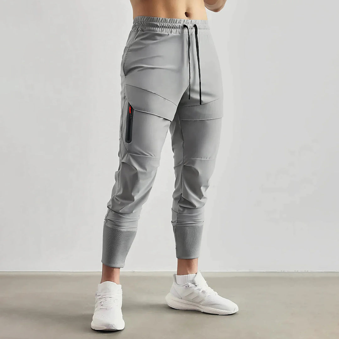 Męskie joggery – 4-kierunkowy stretch, lekka tkanina