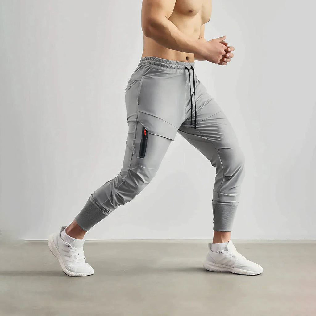 Męskie joggery – 4-kierunkowy stretch, lekka tkanina