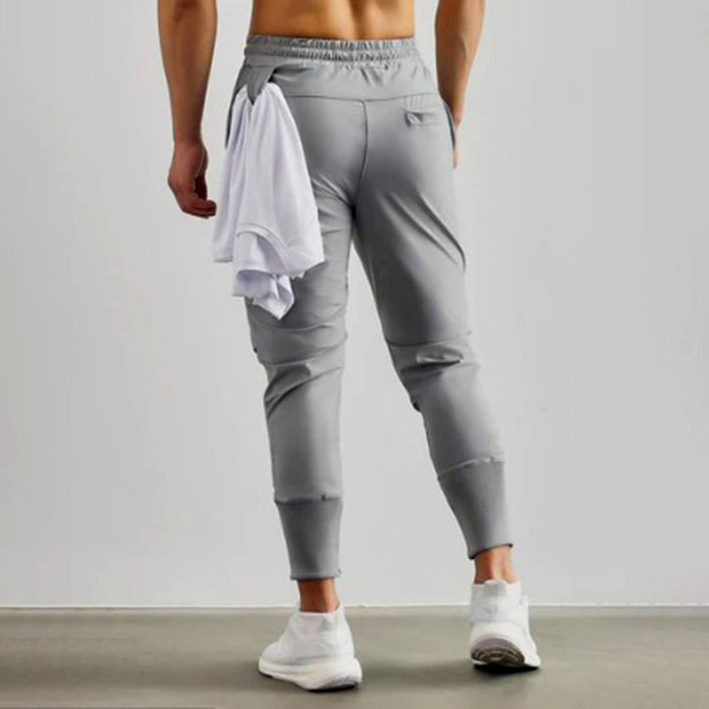Męskie joggery – 4-kierunkowy stretch, lekka tkanina