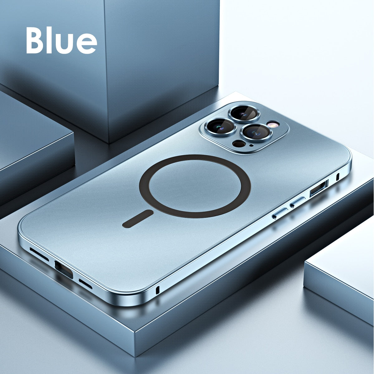 Metalowe etui z ochroną aparatu – iPhone