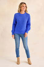 Milena | Sweter z ozdobnymi rękawami