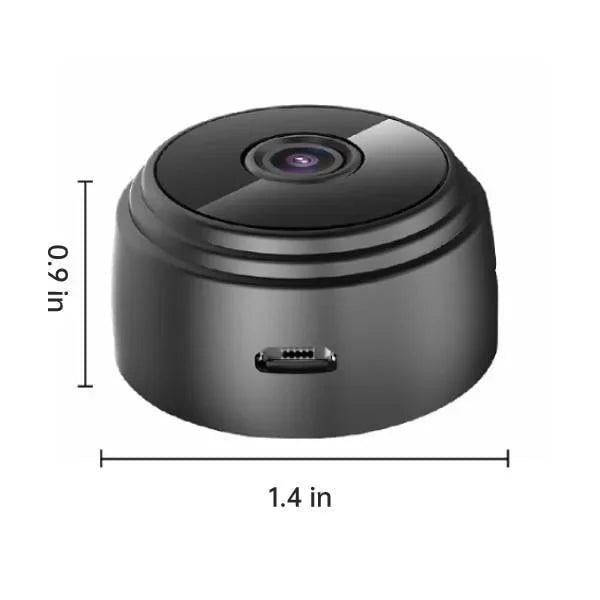Mini Kamera WIFI Bezprzewodowa do Domu z Magnetycznym Uchwytem Obrotowym 360° Solarna