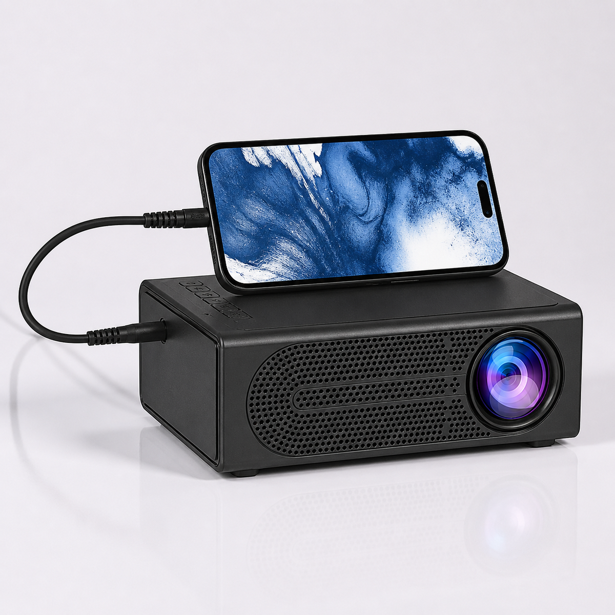 Mini Projektor Przenośny HD Do Domowej Rozrywki