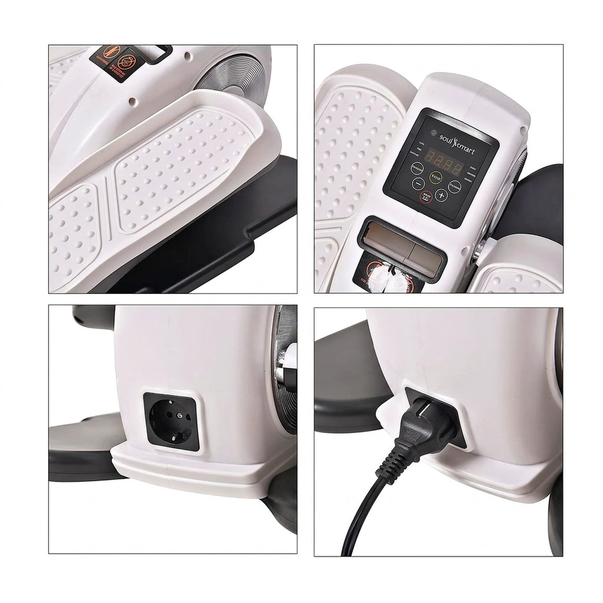 Mini rower eliptyczny elektryczny do nóg – ćwiczenia na siedząco w domu