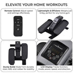 Mini rower eliptyczny elektryczny do nóg – ćwiczenia na siedząco w domu