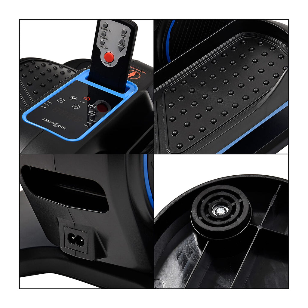 Mini rower eliptyczny elektryczny do nóg – ćwiczenia na siedząco w domu