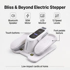 Mini rower eliptyczny elektryczny do nóg – ćwiczenia na siedząco w domu