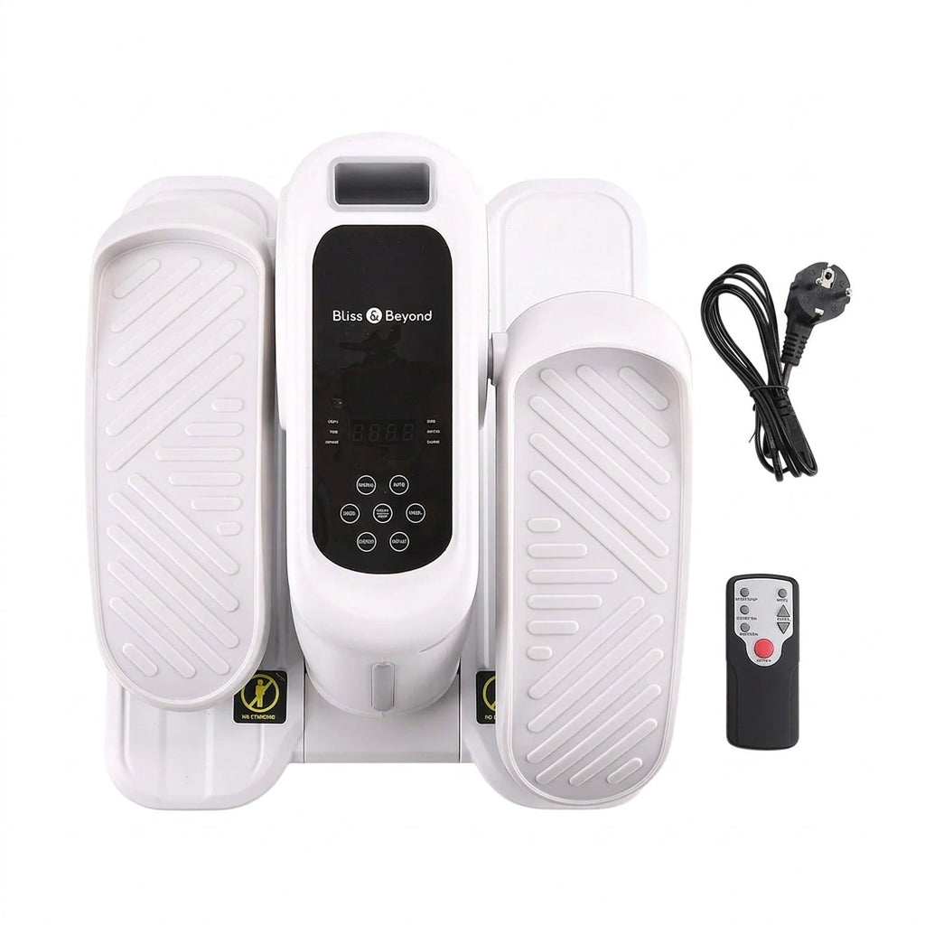Mini rower eliptyczny elektryczny do nóg – ćwiczenia na siedząco w domu