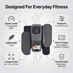Mini rower eliptyczny elektryczny do nóg – ćwiczenia na siedząco w domu