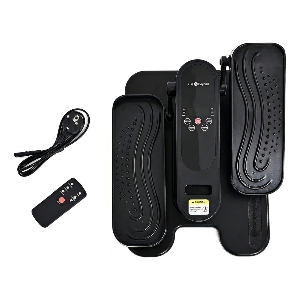 Mini rower eliptyczny elektryczny do nóg – ćwiczenia na siedząco w domu