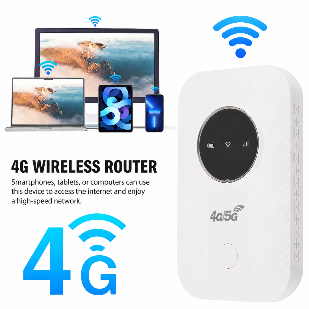 Mobilny router Wi-Fi | hotspot 4G LTE | szybki i przenośny