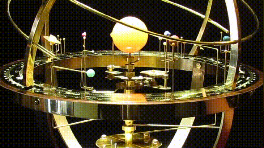 Model układu słonecznego Grand Orrery – szczegółowa prezentacja planet