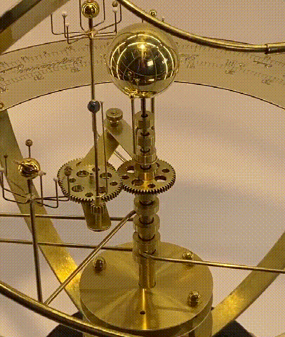 Model układu słonecznego Grand Orrery – szczegółowa prezentacja planet