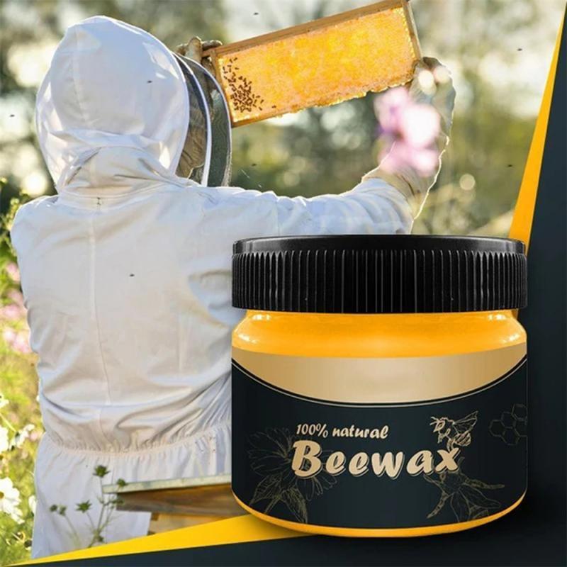 Naturalny odnawiający wosk pszczeli do mebli drewnianych