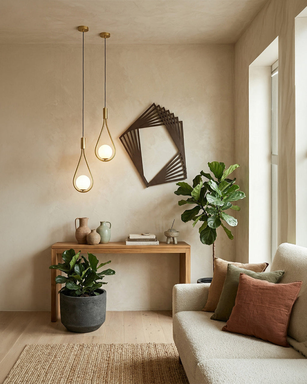 Nordycka lampa wisząca Drop w kształcie kropli ze szkła – minimalistyczne oświetlenie do jadalni i wyspy kuchennej